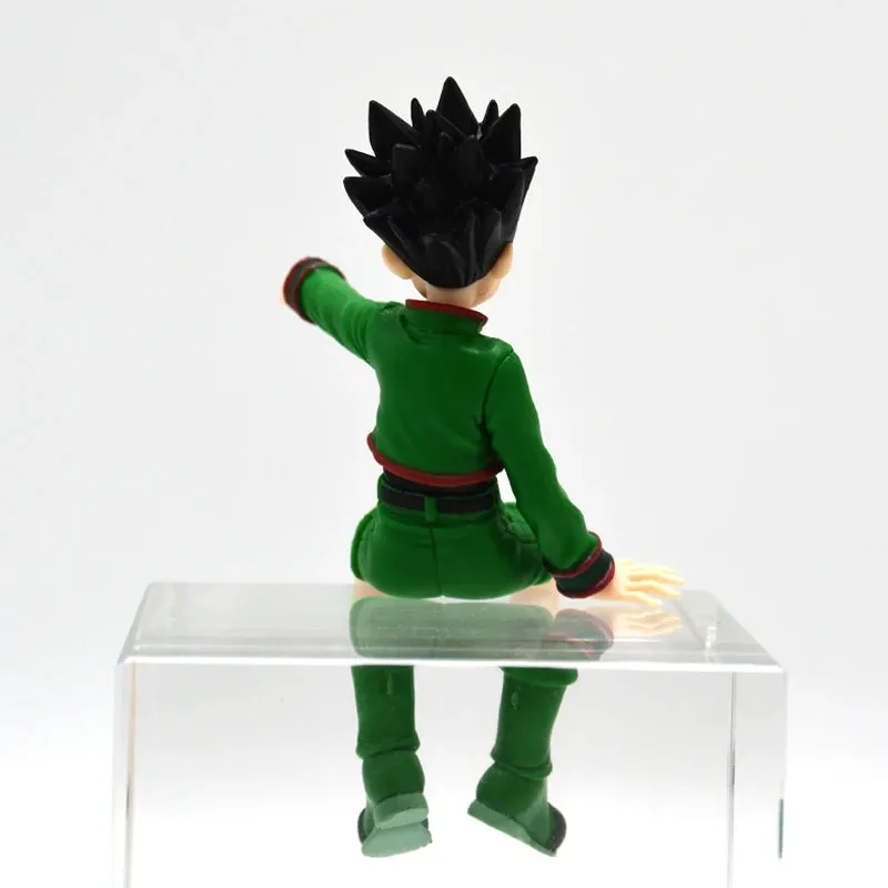 13cm Hunter x Hunter Anime Figure Collection – Gon Freecss, Alluka Zoldyck, Chrollo Lucilfer, Kurapika Limited Edition PVC Model Toys