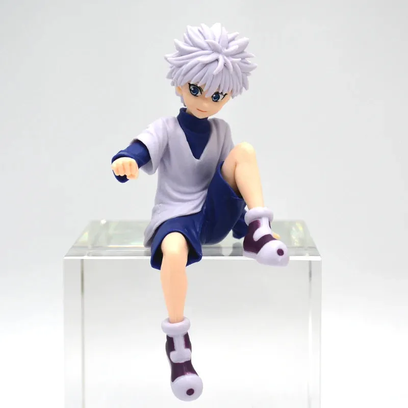 13cm Hunter x Hunter Anime Figure Collection – Gon Freecss, Alluka Zoldyck, Chrollo Lucilfer, Kurapika Limited Edition PVC Model Toys