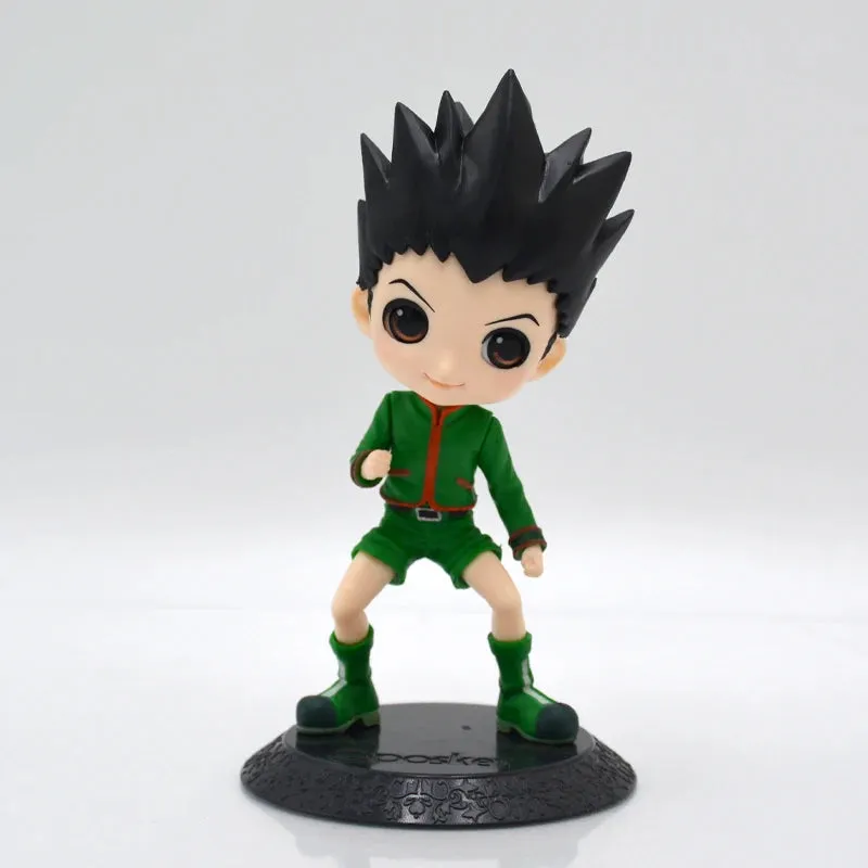 13cm Hunter x Hunter Anime Figure Collection – Gon Freecss, Alluka Zoldyck, Chrollo Lucilfer, Kurapika Limited Edition PVC Model Toys