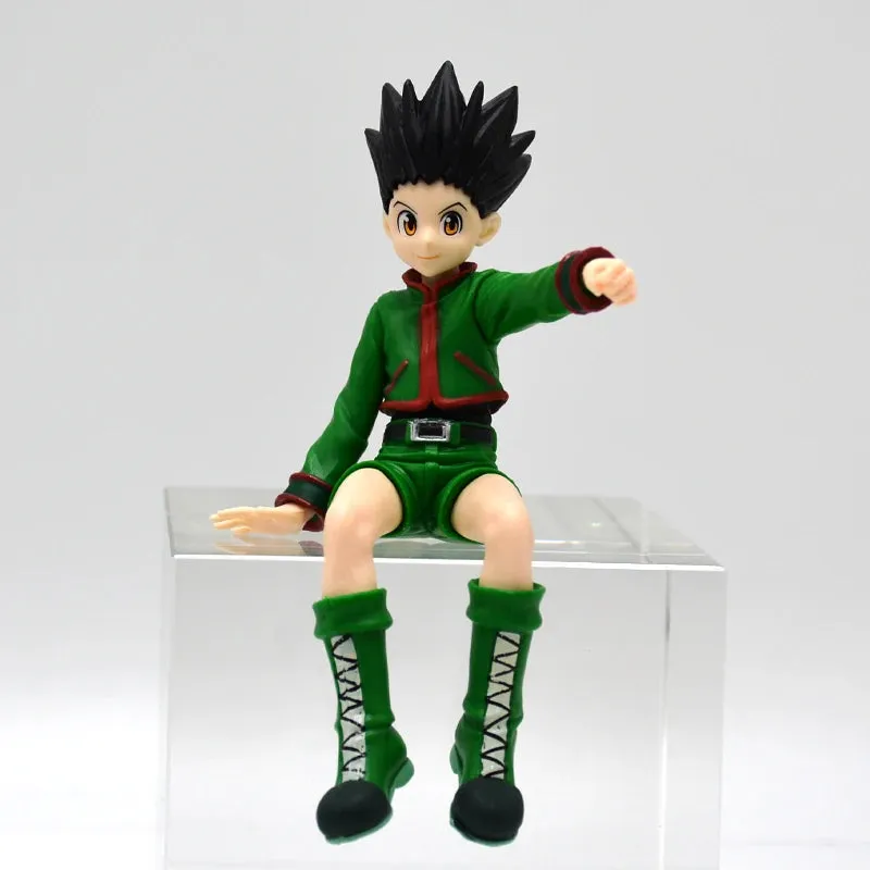 13cm Hunter x Hunter Anime Figure Collection – Gon Freecss, Alluka Zoldyck, Chrollo Lucilfer, Kurapika Limited Edition PVC Model Toys