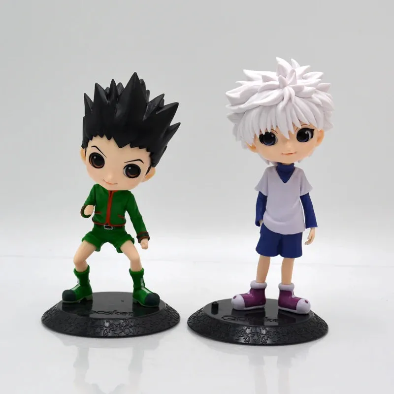 13cm Hunter x Hunter Anime Figure Collection – Gon Freecss, Alluka Zoldyck, Chrollo Lucilfer, Kurapika Limited Edition PVC Model Toys