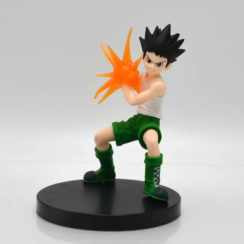 13cm Hunter x Hunter Anime Figure Collection – Gon Freecss, Alluka Zoldyck, Chrollo Lucilfer, Kurapika Limited Edition PVC Model Toys