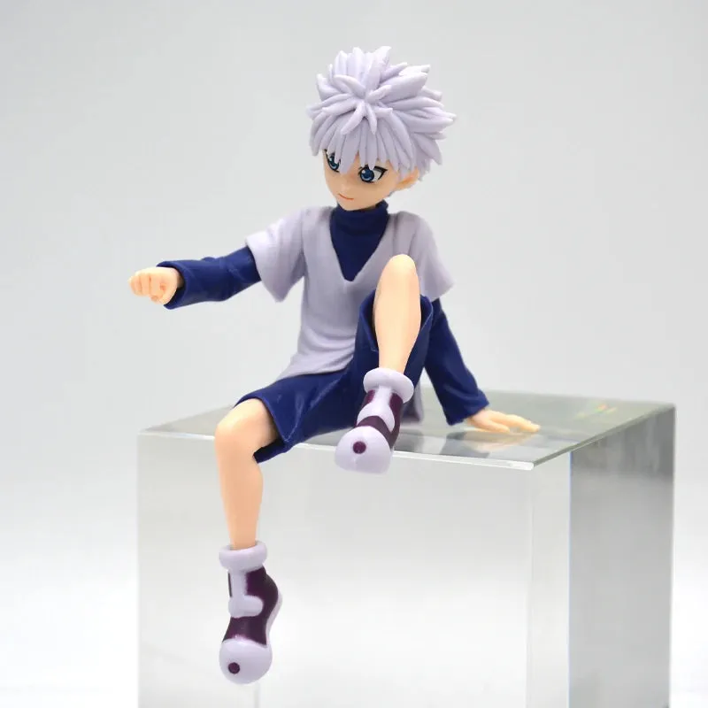 13cm Hunter x Hunter Anime Figure Collection – Gon Freecss, Alluka Zoldyck, Chrollo Lucilfer, Kurapika Limited Edition PVC Model Toys