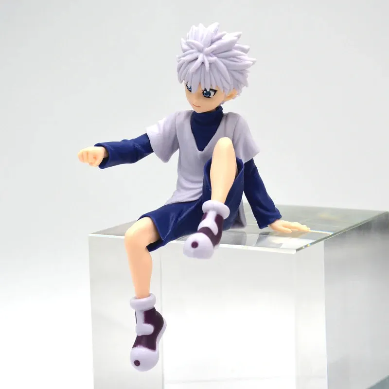 13cm Hunter x Hunter Anime Figure Collection – Gon Freecss, Alluka Zoldyck, Chrollo Lucilfer, Kurapika Limited Edition PVC Model Toys