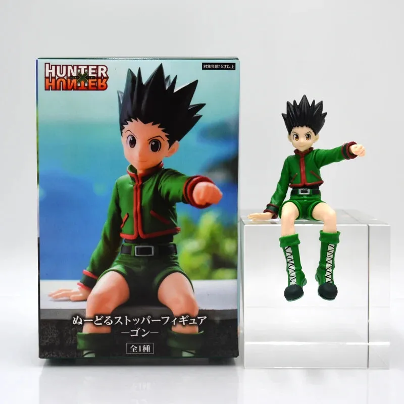 13cm Hunter x Hunter Anime Figure Collection – Gon Freecss, Alluka Zoldyck, Chrollo Lucilfer, Kurapika Limited Edition PVC Model Toys