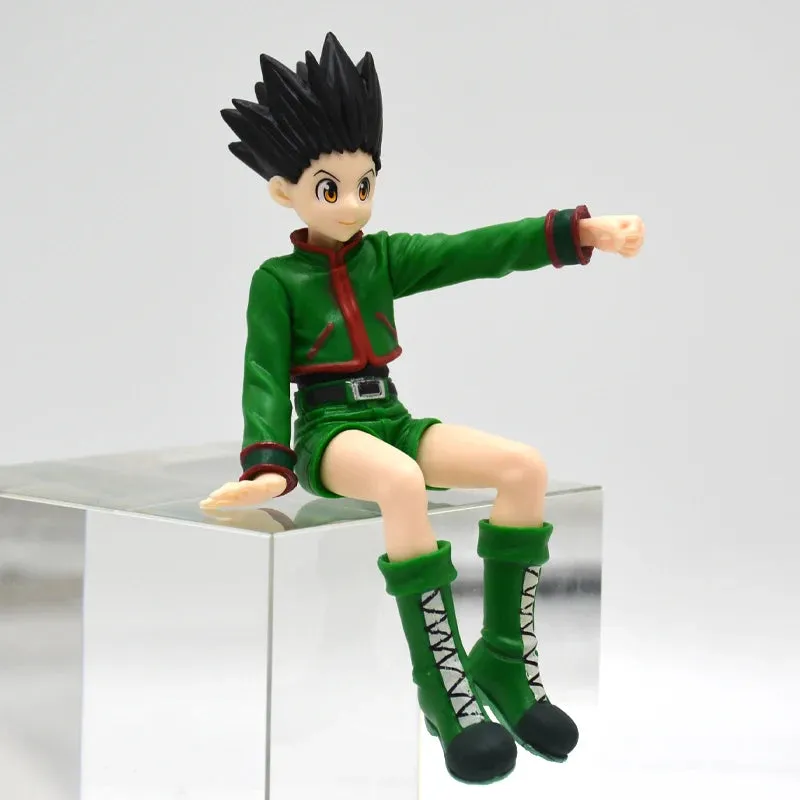 13cm Hunter x Hunter Anime Figure Collection – Gon Freecss, Alluka Zoldyck, Chrollo Lucilfer, Kurapika Limited Edition PVC Model Toys