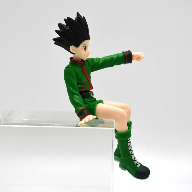 13cm Hunter x Hunter Anime Figure Collection – Gon Freecss, Alluka Zoldyck, Chrollo Lucilfer, Kurapika Limited Edition PVC Model Toys