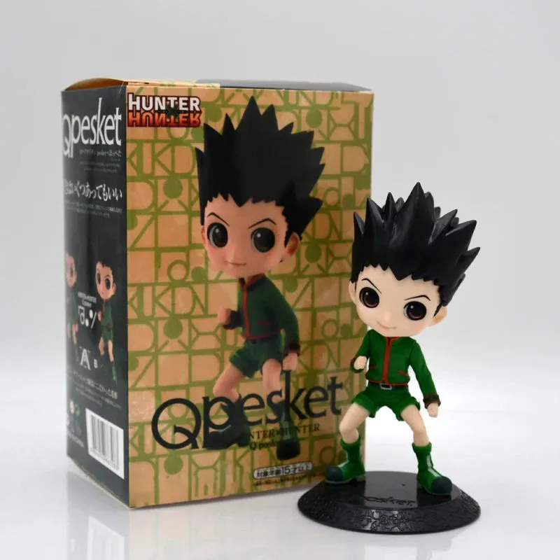 13cm Hunter x Hunter Anime Figure Collection – Gon Freecss, Alluka Zoldyck, Chrollo Lucilfer, Kurapika Limited Edition PVC Model Toys