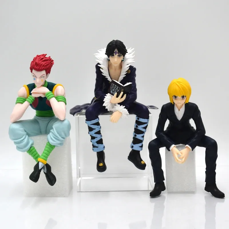 13cm Hunter x Hunter Anime Figure Collection – Gon Freecss, Alluka Zoldyck, Chrollo Lucilfer, Kurapika Limited Edition PVC Model Toys