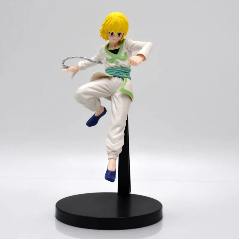 13cm Hunter x Hunter Anime Figure Collection – Gon Freecss, Alluka Zoldyck, Chrollo Lucilfer, Kurapika Limited Edition PVC Model Toys