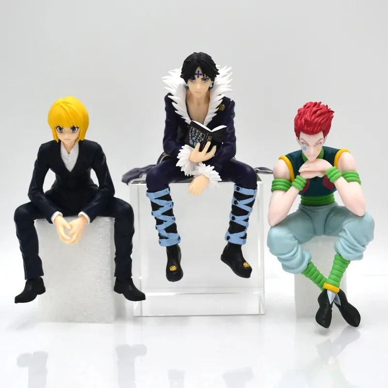 13cm Hunter x Hunter Anime Figure Collection – Gon Freecss, Alluka Zoldyck, Chrollo Lucilfer, Kurapika Limited Edition PVC Model Toys