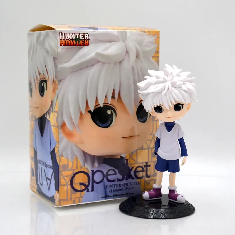 13cm Hunter x Hunter Anime Figure Collection – Gon Freecss, Alluka Zoldyck, Chrollo Lucilfer, Kurapika Limited Edition PVC Model Toys