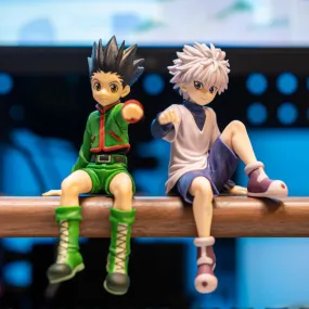 13cm Hunter x Hunter Anime Figure Collection – Gon Freecss, Alluka Zoldyck, Chrollo Lucilfer, Kurapika Limited Edition PVC Model Toys