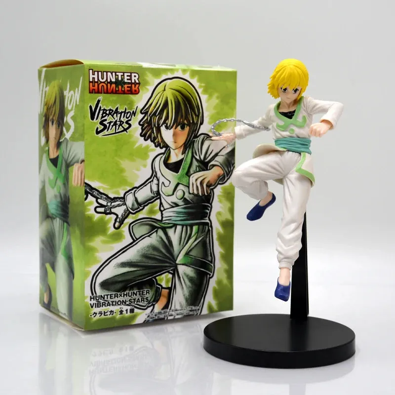 13cm Hunter x Hunter Anime Figure Collection – Gon Freecss, Alluka Zoldyck, Chrollo Lucilfer, Kurapika Limited Edition PVC Model Toys