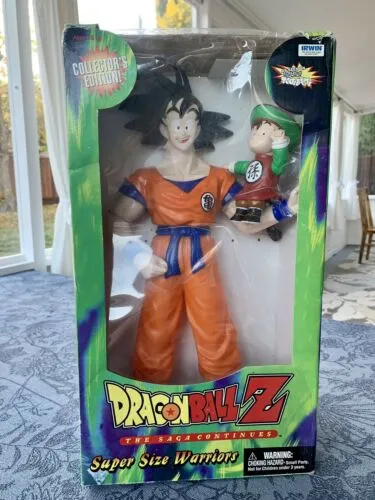 16” Irwin Dragon Ball Z The Saga Continues Super Size Warrior Collectors Edition