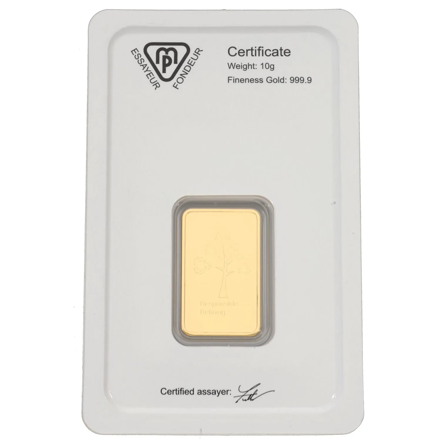 22ct 10g Gold Bar