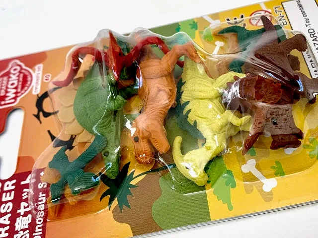 383071 IWAKO DINOSAUR SERIES 1 ERASER CARDS-SINGLE