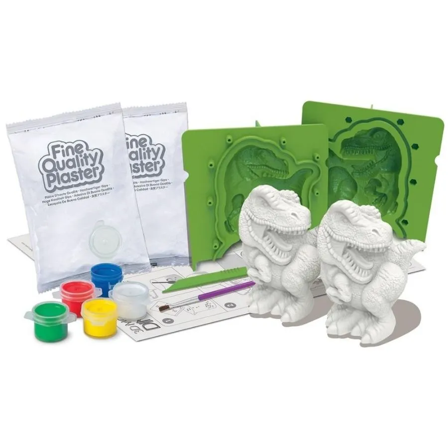 4M - 3D Mould and Paint Dinosaurs