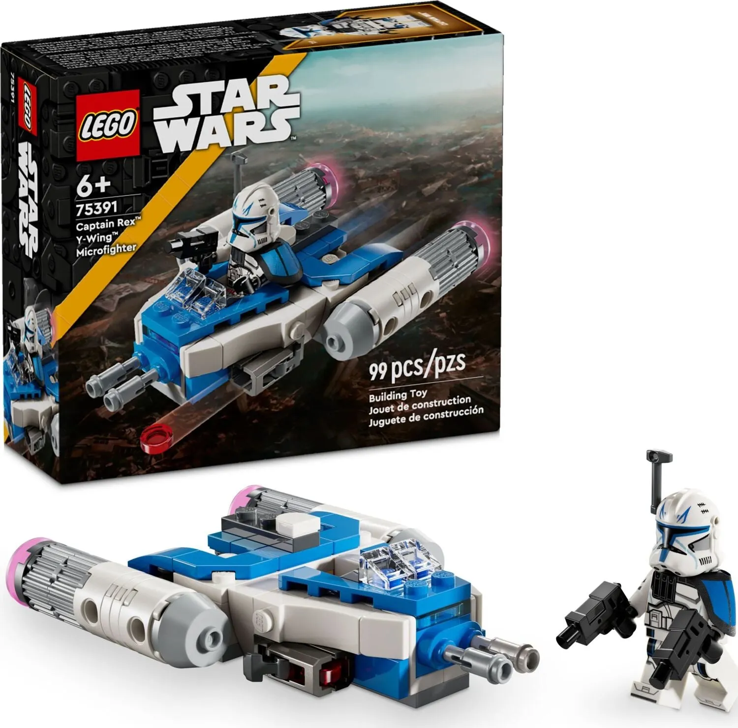 75391 Captain Rex™ Y-Wing™ Microfighter