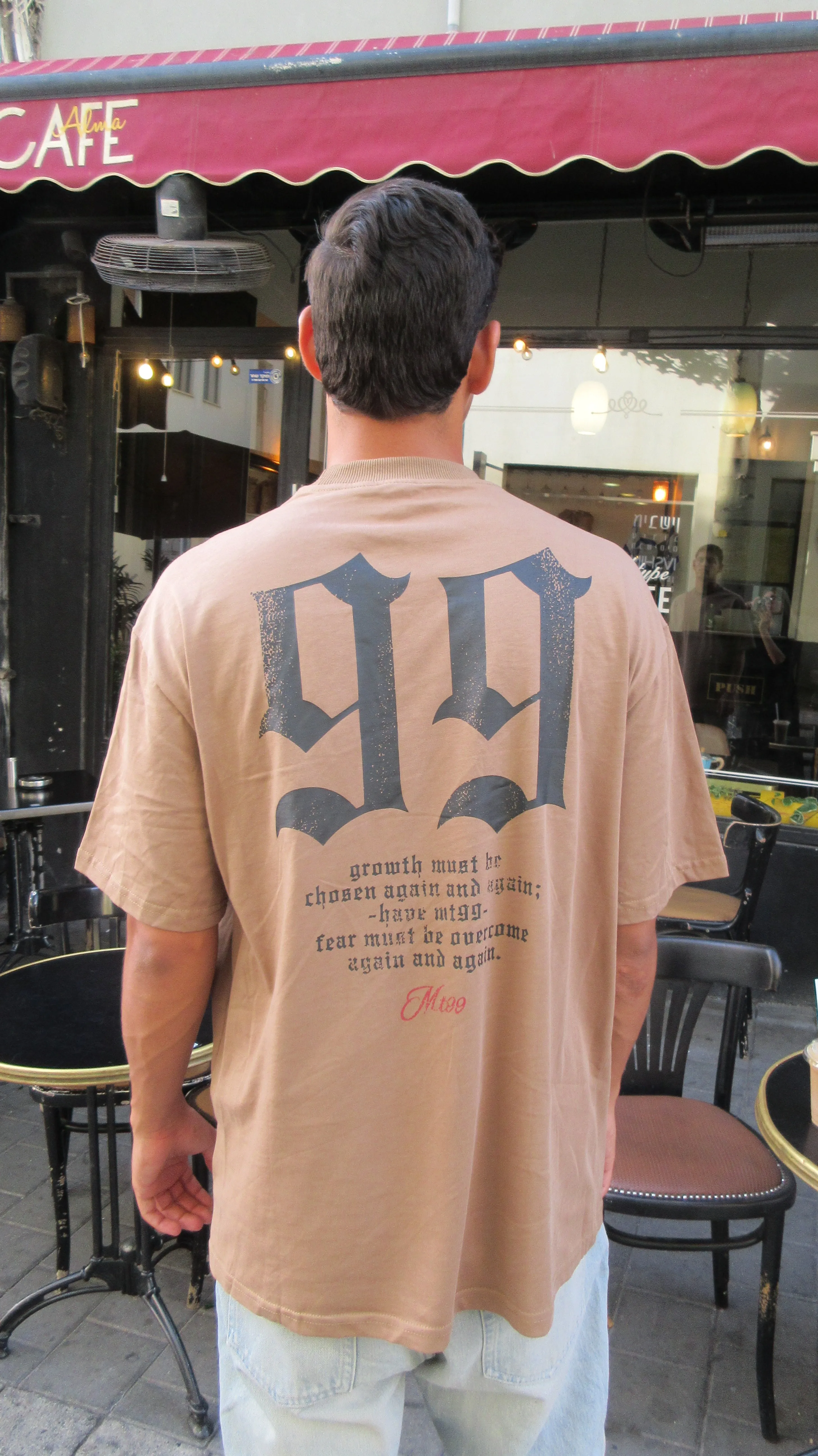 99’ T-SHIRT - BROWN