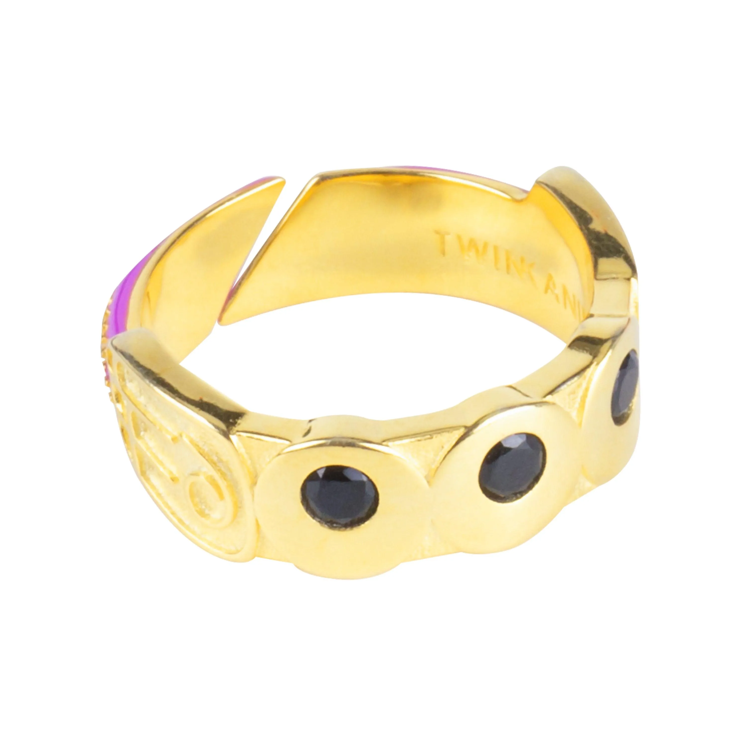 Anime JoJo'S Bizarre Adventure Giorno Giovanna Manga Adjustable S925 Ring