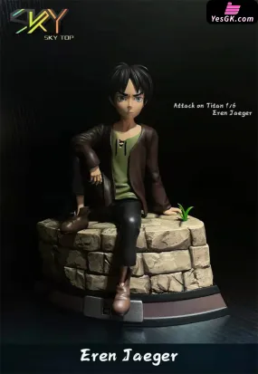 Attack On Titan Kid Series Eren Yeager Resin Statue - Sky Top Studio [In-Stock]