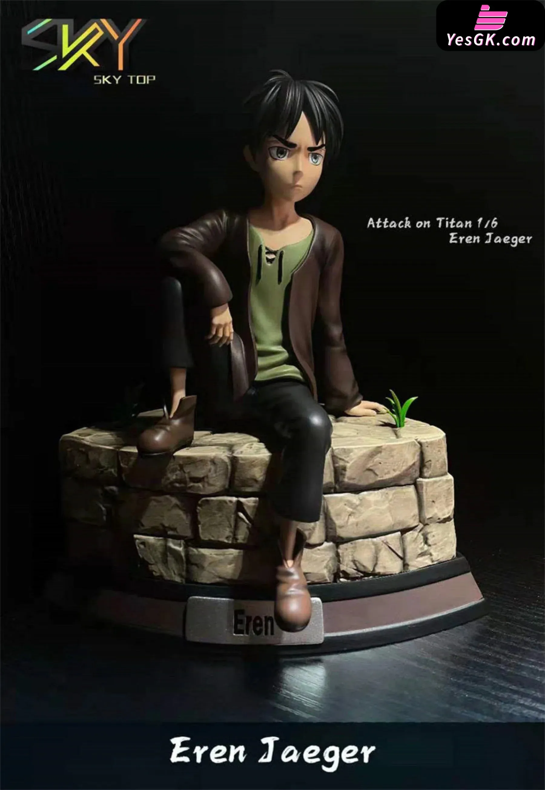 Attack On Titan Kid Series Eren Yeager Resin Statue - Sky Top Studio [In-Stock]