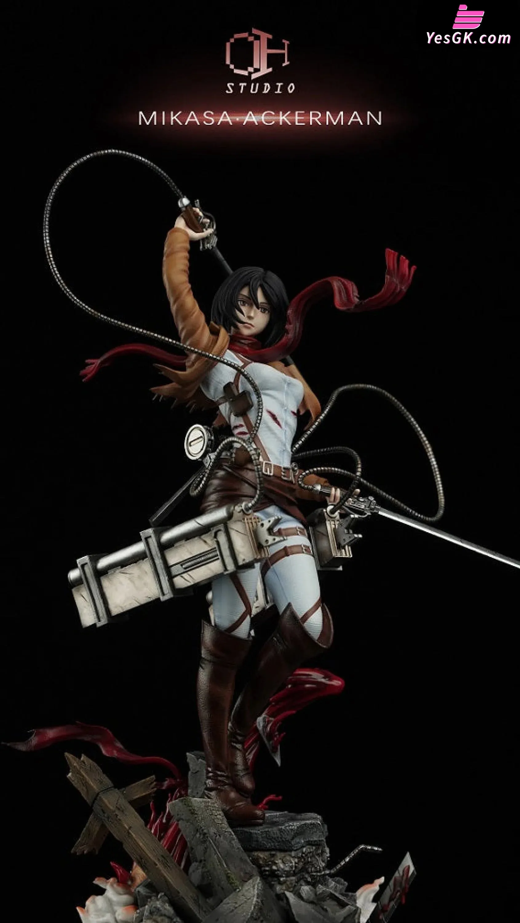 Attack On Titan Mikasa Ackerman Resin Statue - OH Studio [Pre-Order Closed]