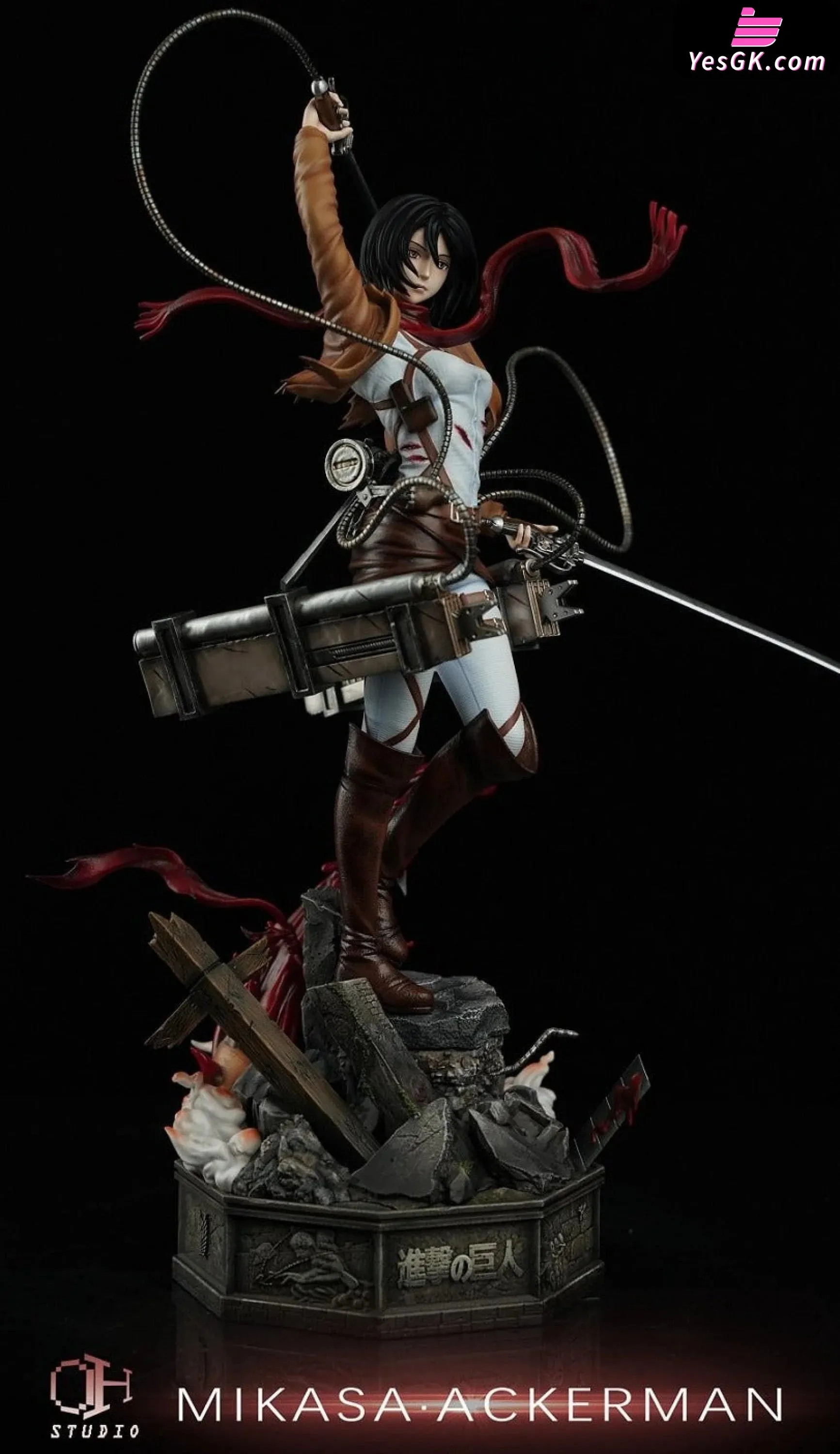 Attack On Titan Mikasa Ackerman Resin Statue - OH Studio [Pre-Order Closed]