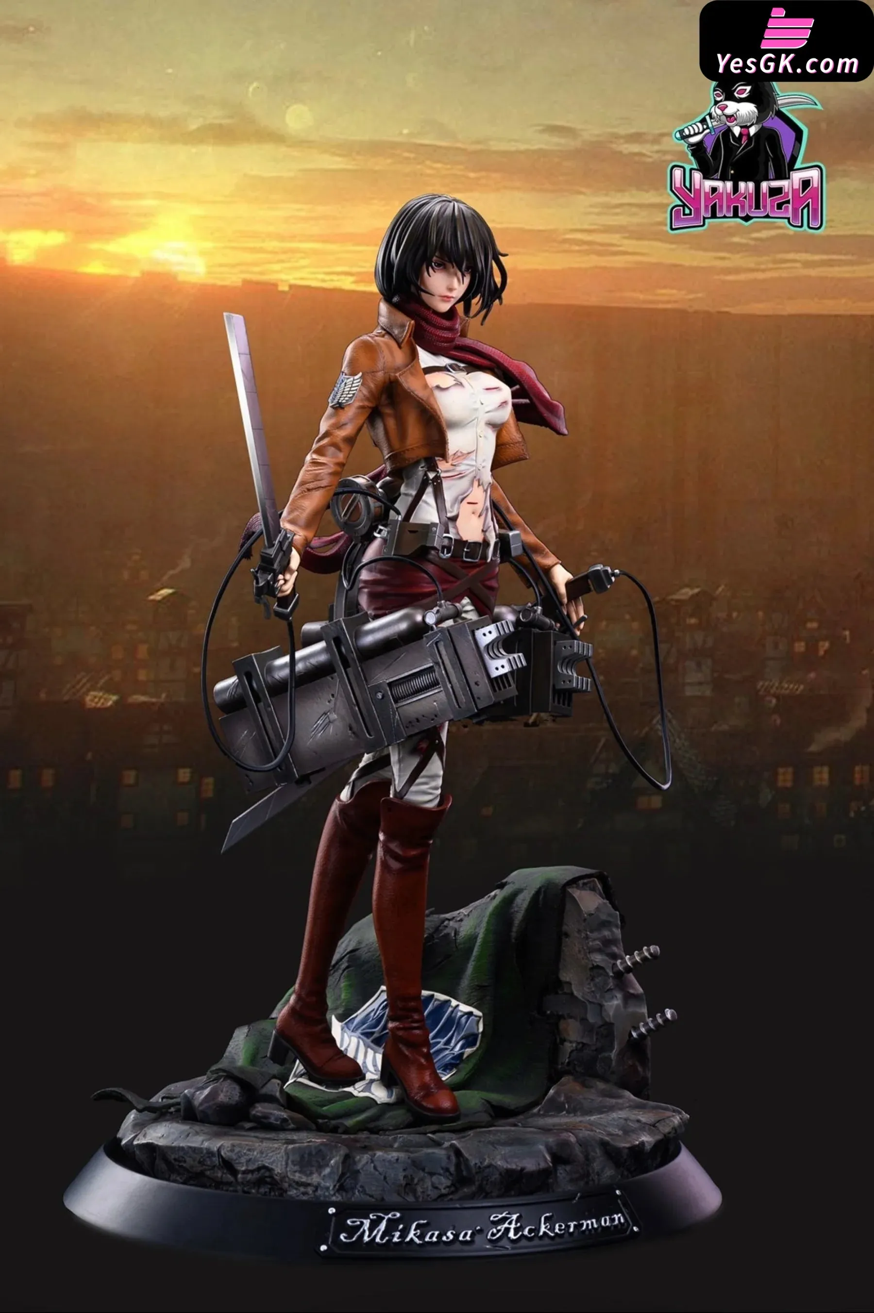 Attack On Titan Mikasa Ackerman Resin Statue - Yakuza Studio [Pre-Order Closed]