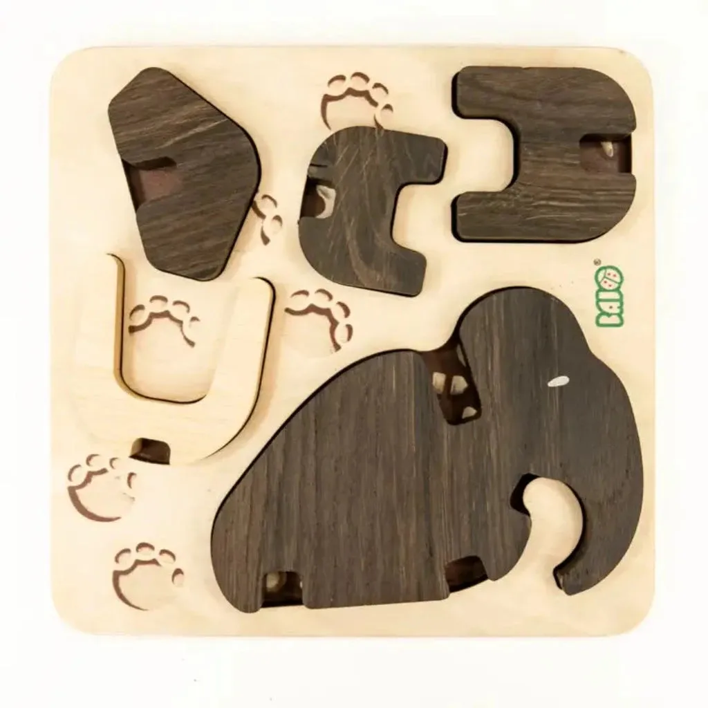 Bajo Paleo Dino Puzzle & Sorter