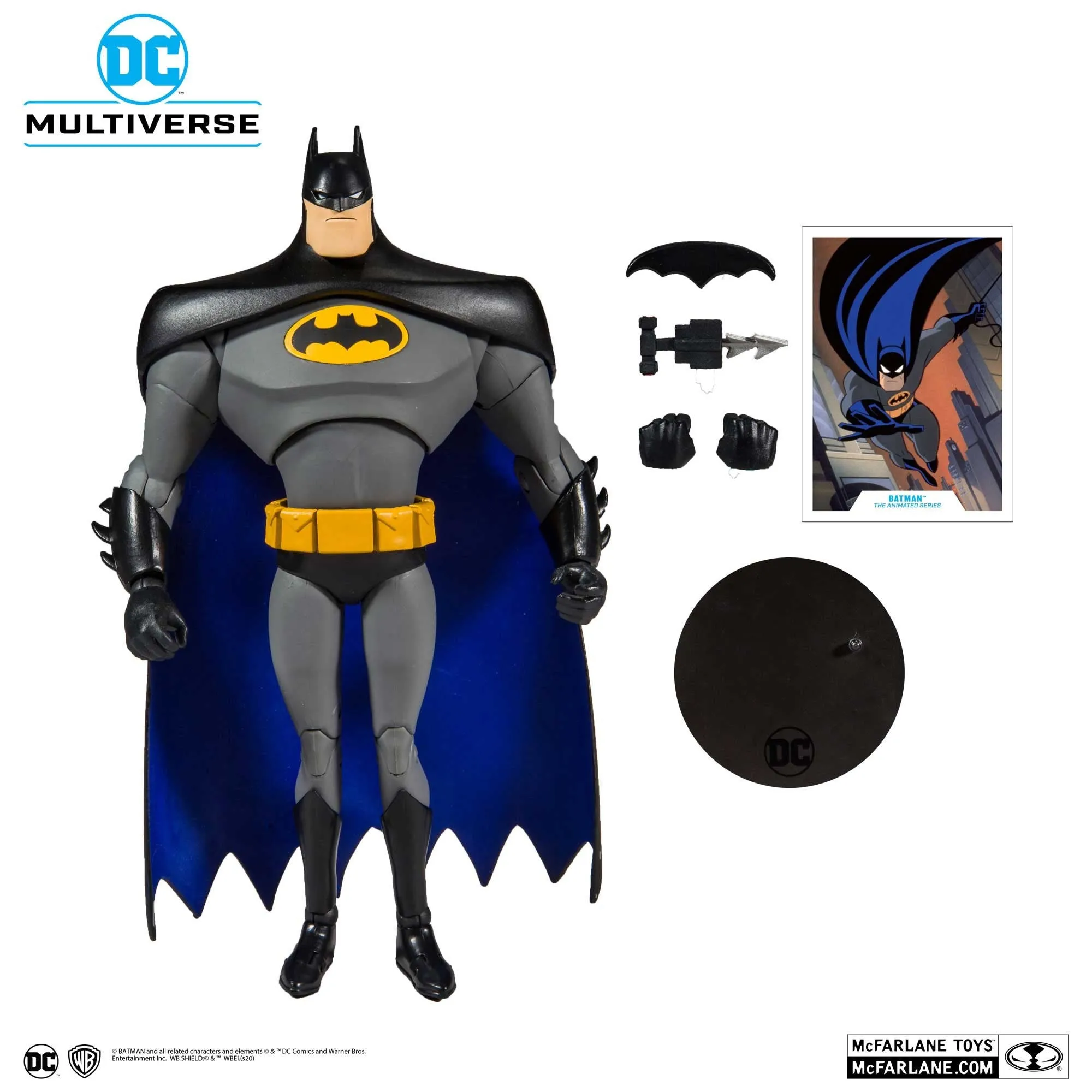 Batman: The Animated Series DC Multiverse Batman 7 Inch Action Figure - McFarlane