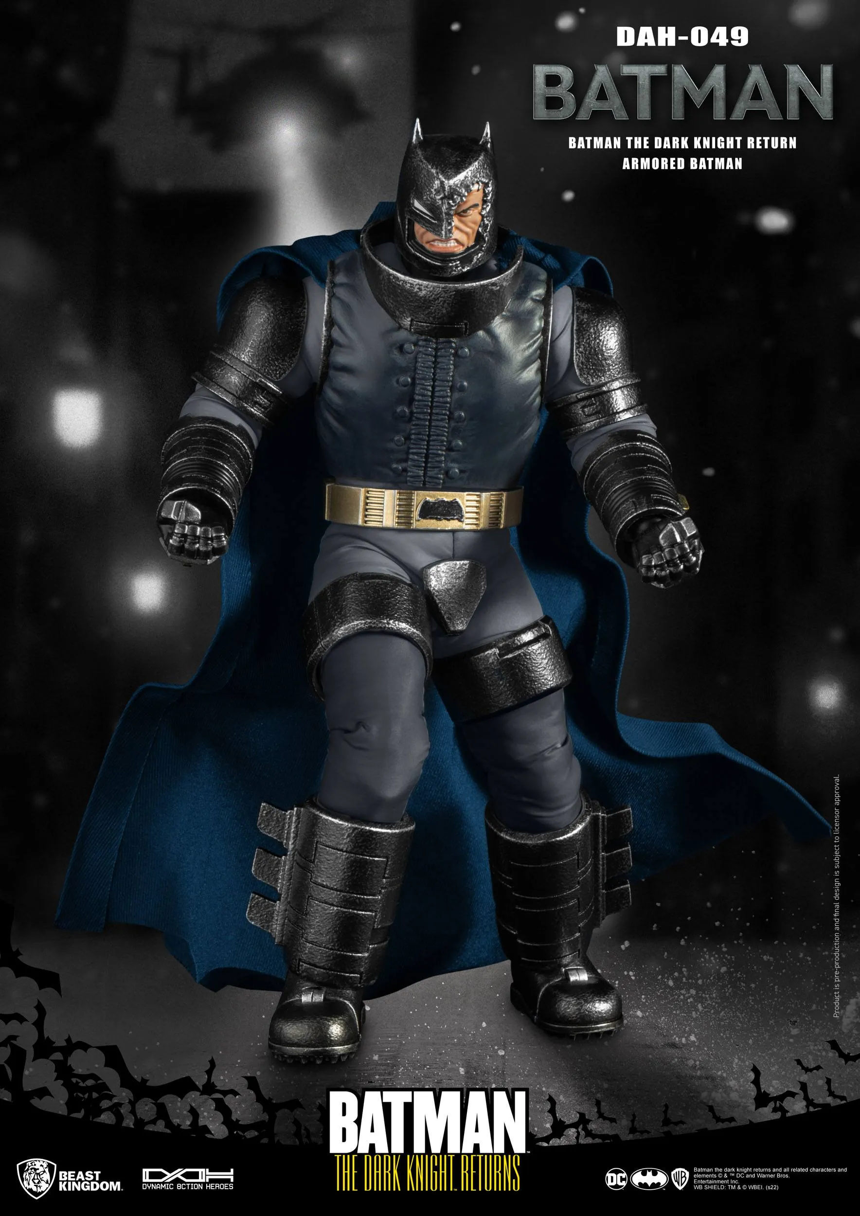 Beast Kingdom Batman The Dark Knight Armored Batman Dynamic 8ction Heroes 1/9 Action Figure