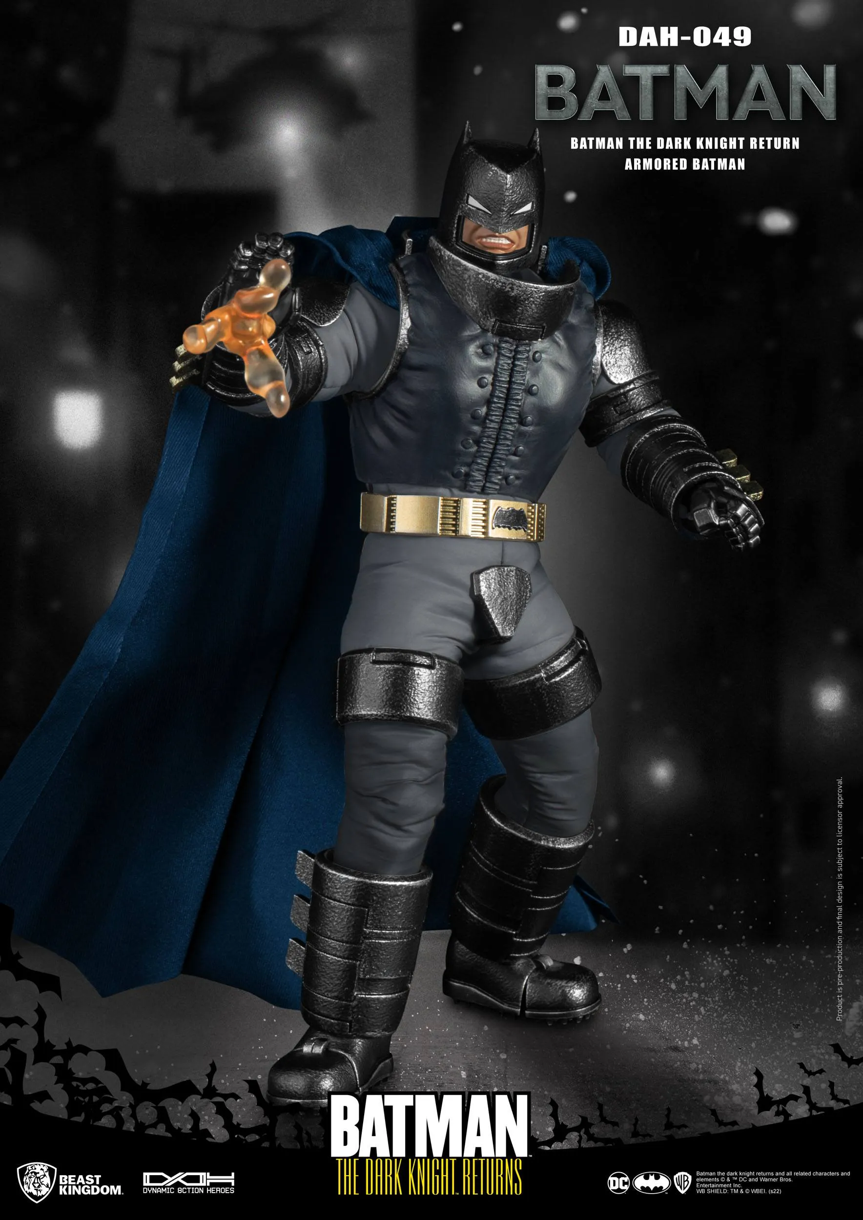 Beast Kingdom Batman The Dark Knight Armored Batman Dynamic 8ction Heroes 1/9 Action Figure