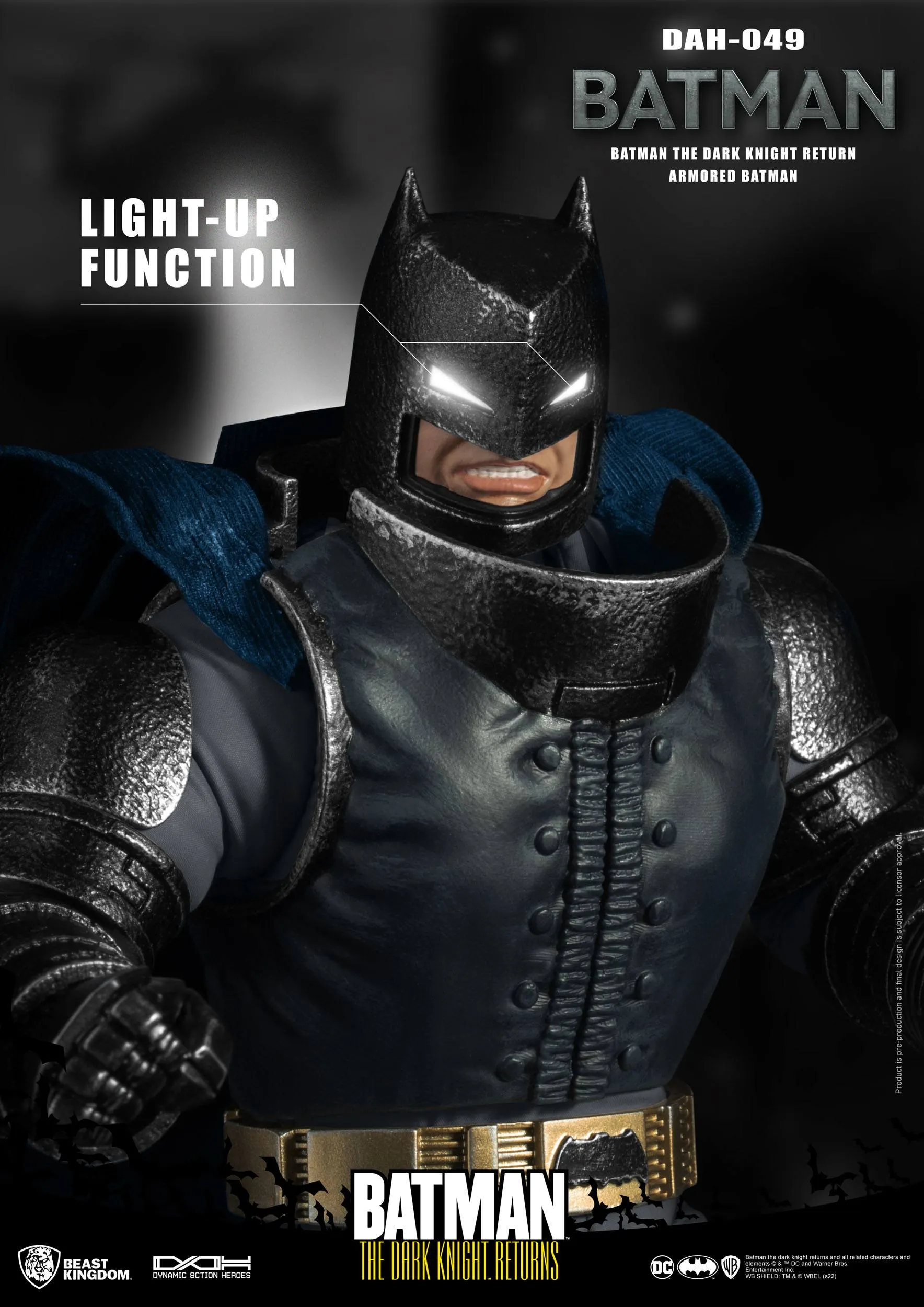 Beast Kingdom Batman The Dark Knight Armored Batman Dynamic 8ction Heroes 1/9 Action Figure