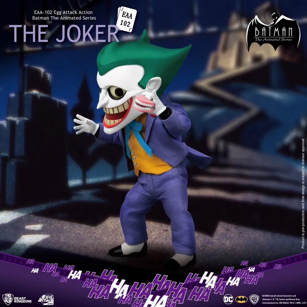 Beast Kingdom EAA-102 Batman The Animated Series: The Joker Egg Attack Action Figure