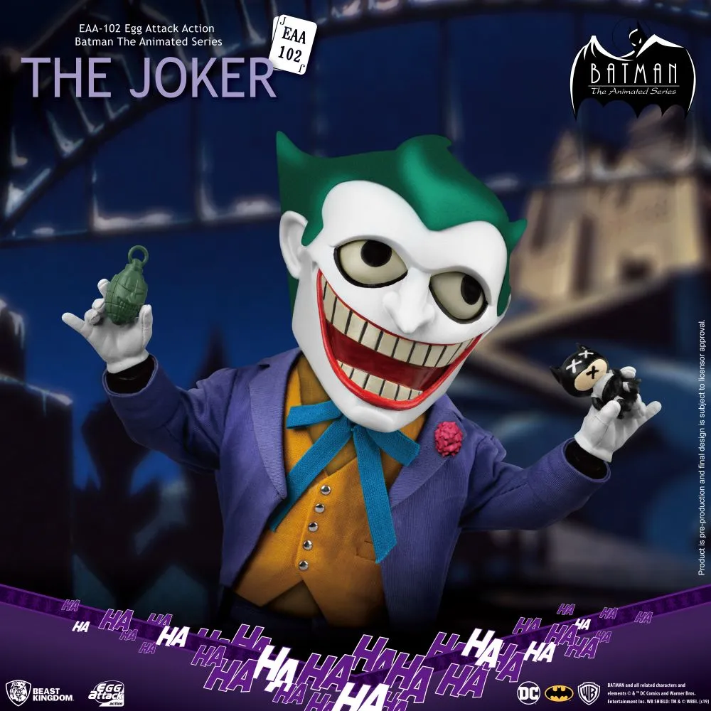 Beast Kingdom EAA-102 Batman The Animated Series: The Joker Egg Attack Action Figure