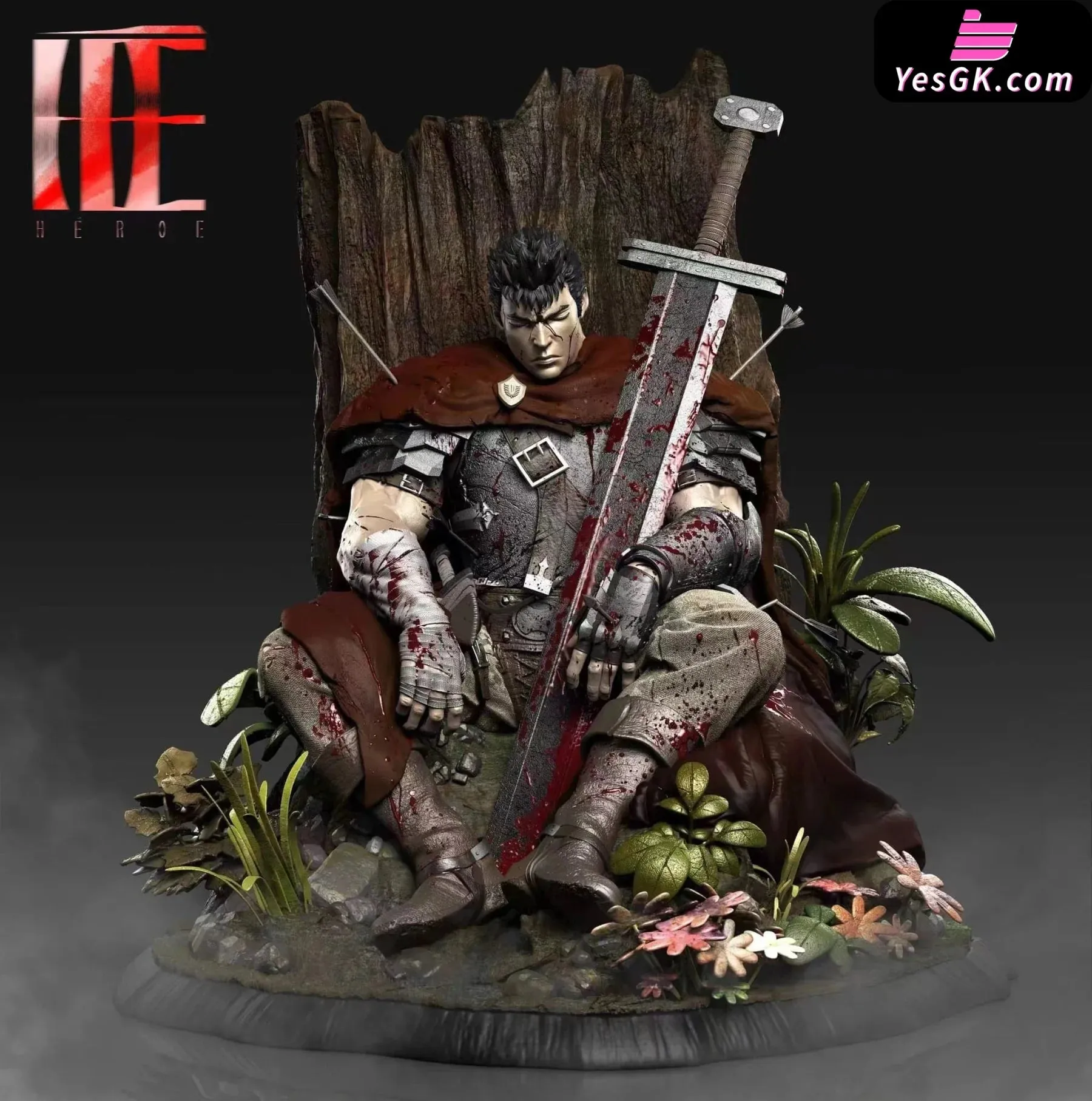 Berserk Guts Statue - Heroe Collectibles Studio [Pre-Order]