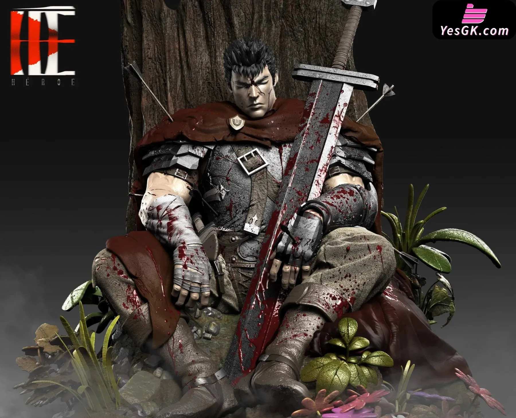 Berserk Guts Statue - Heroe Collectibles Studio [Pre-Order]