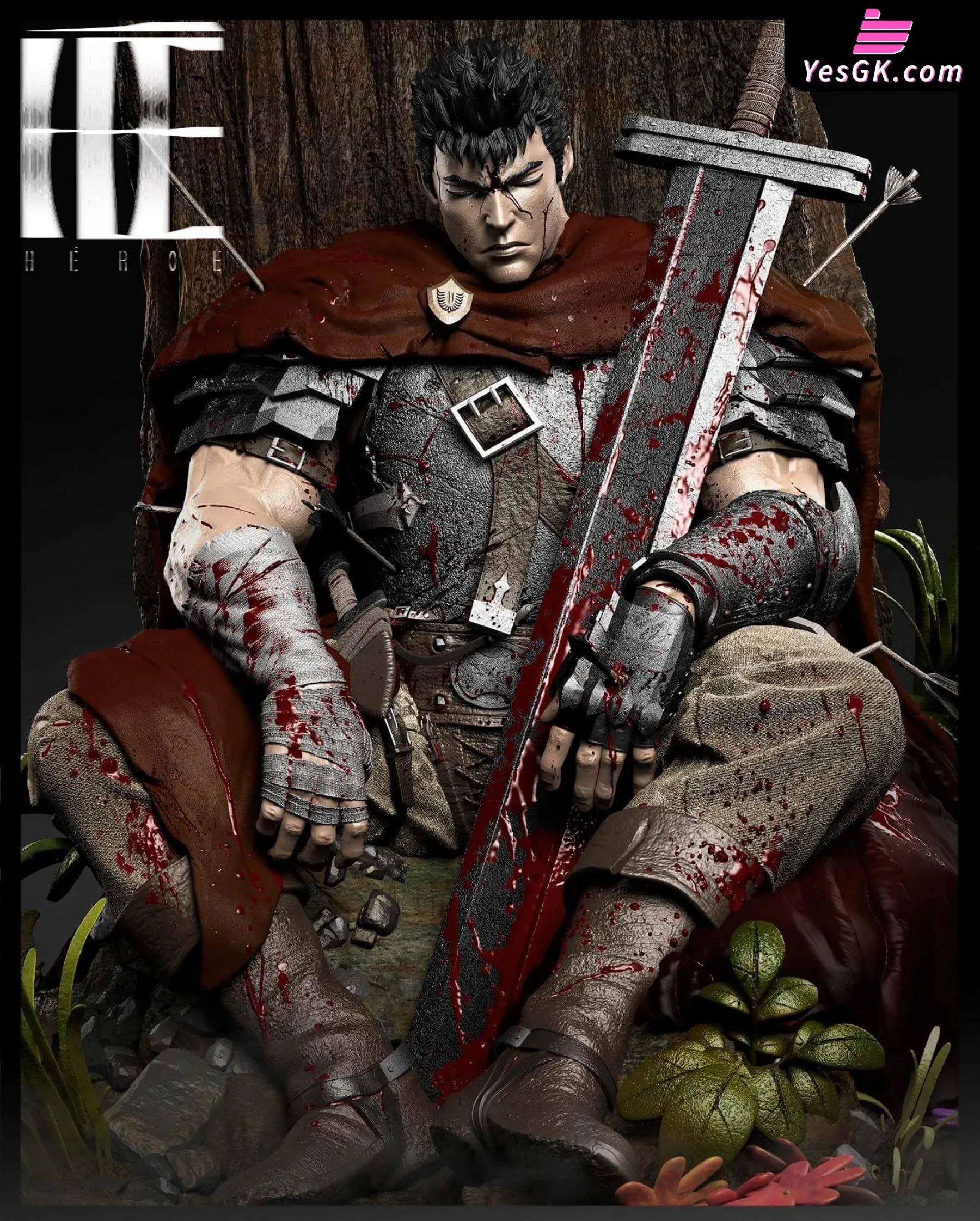 Berserk Guts Statue - Heroe Collectibles Studio [Pre-Order]