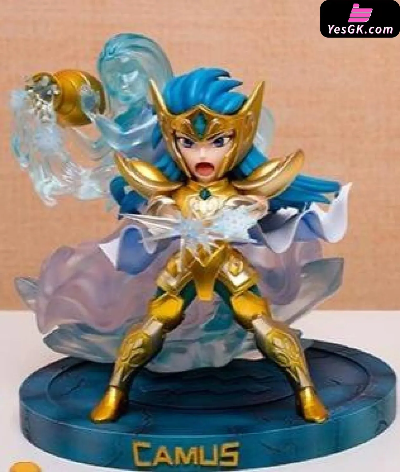 Camus Saint Seiya Aquarius Resin Statue - Long Yuan Ge X SC Studio [In Stock]