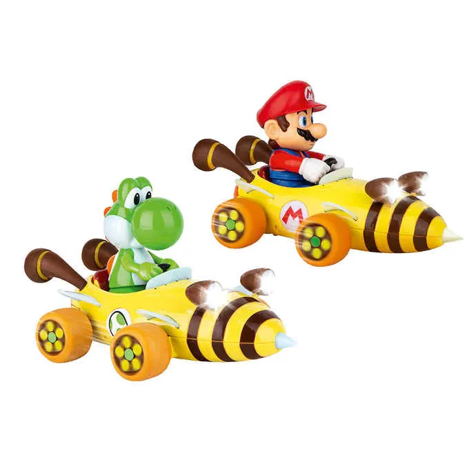 Carrera RC Mario Kart Twin Pack Bumble V Mario   Yoshi