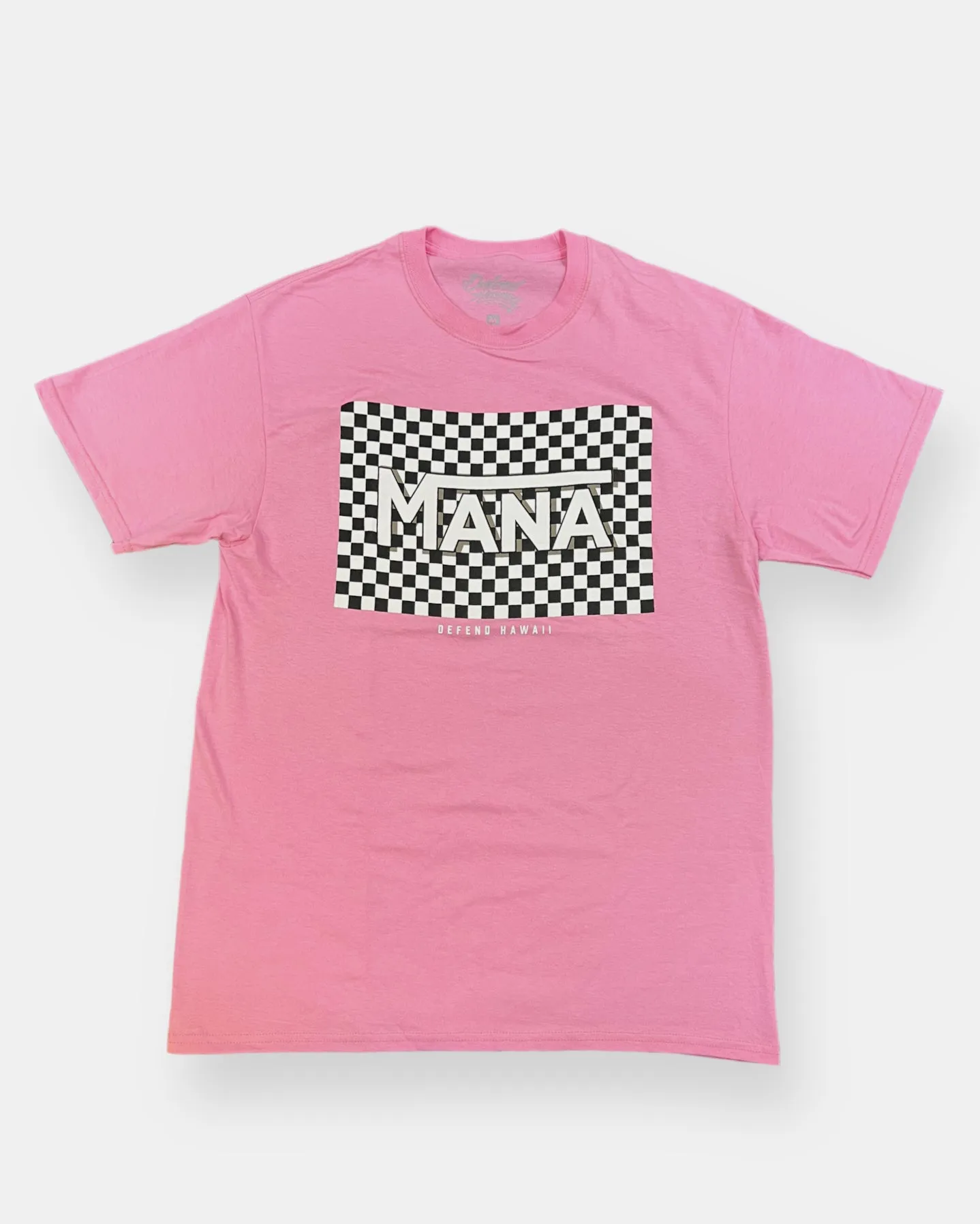 CHECKERBOARD Pink Tee