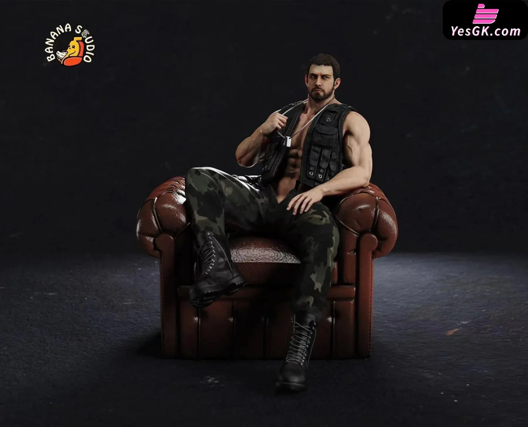 Chris Redfield Resin Statue - Banana studio [Pre-Order Closed]