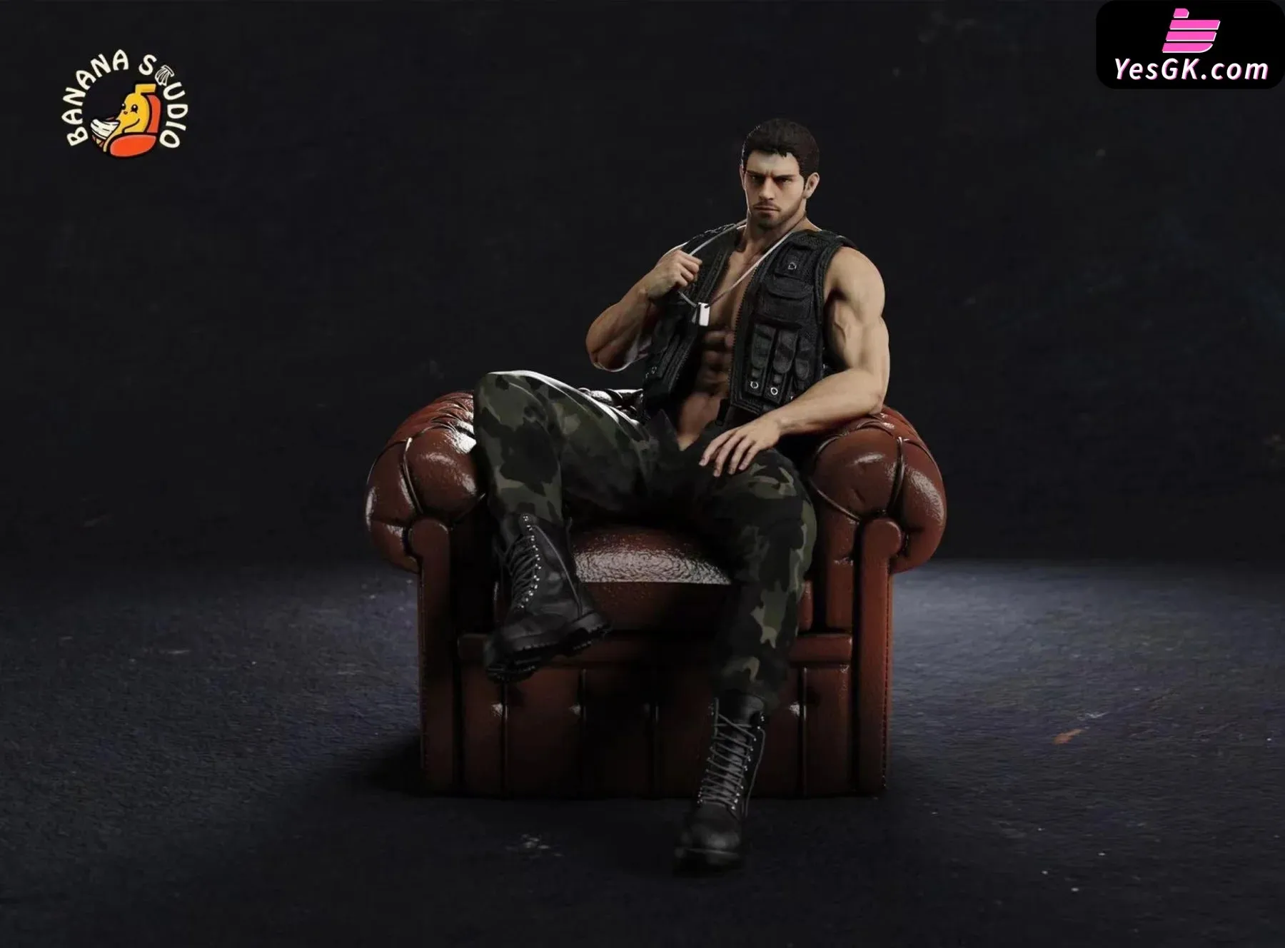 Chris Redfield Resin Statue - Banana studio [Pre-Order Closed]