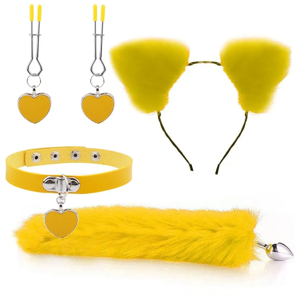 Collared Kitten Play Kit (27 Colors)