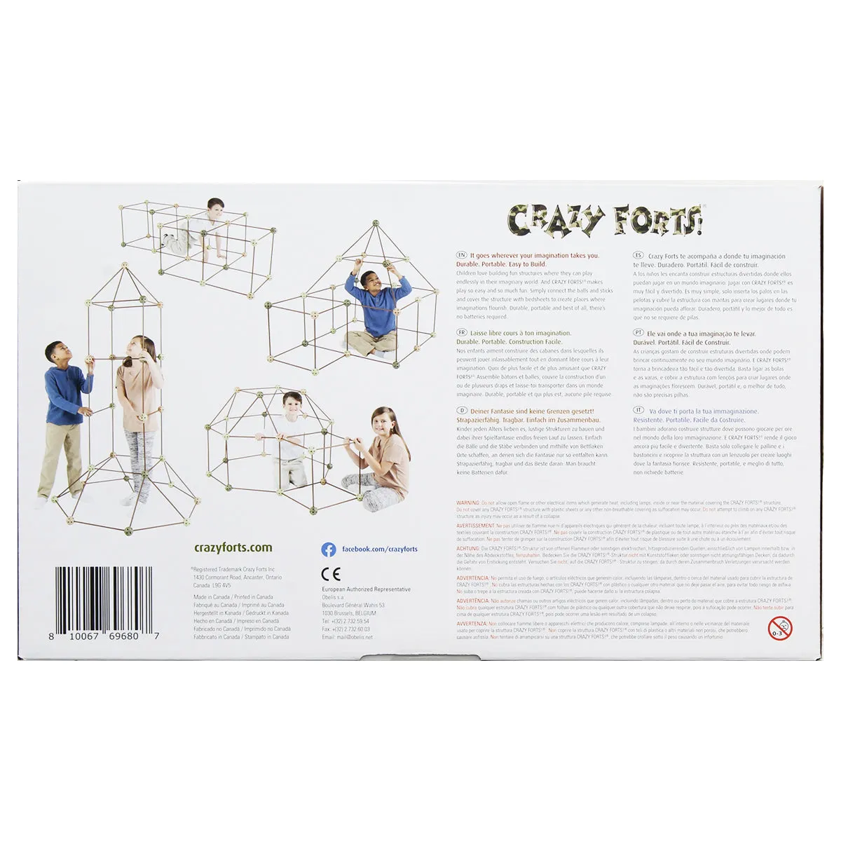 Crazy Forts Camouflage Edition Building Set