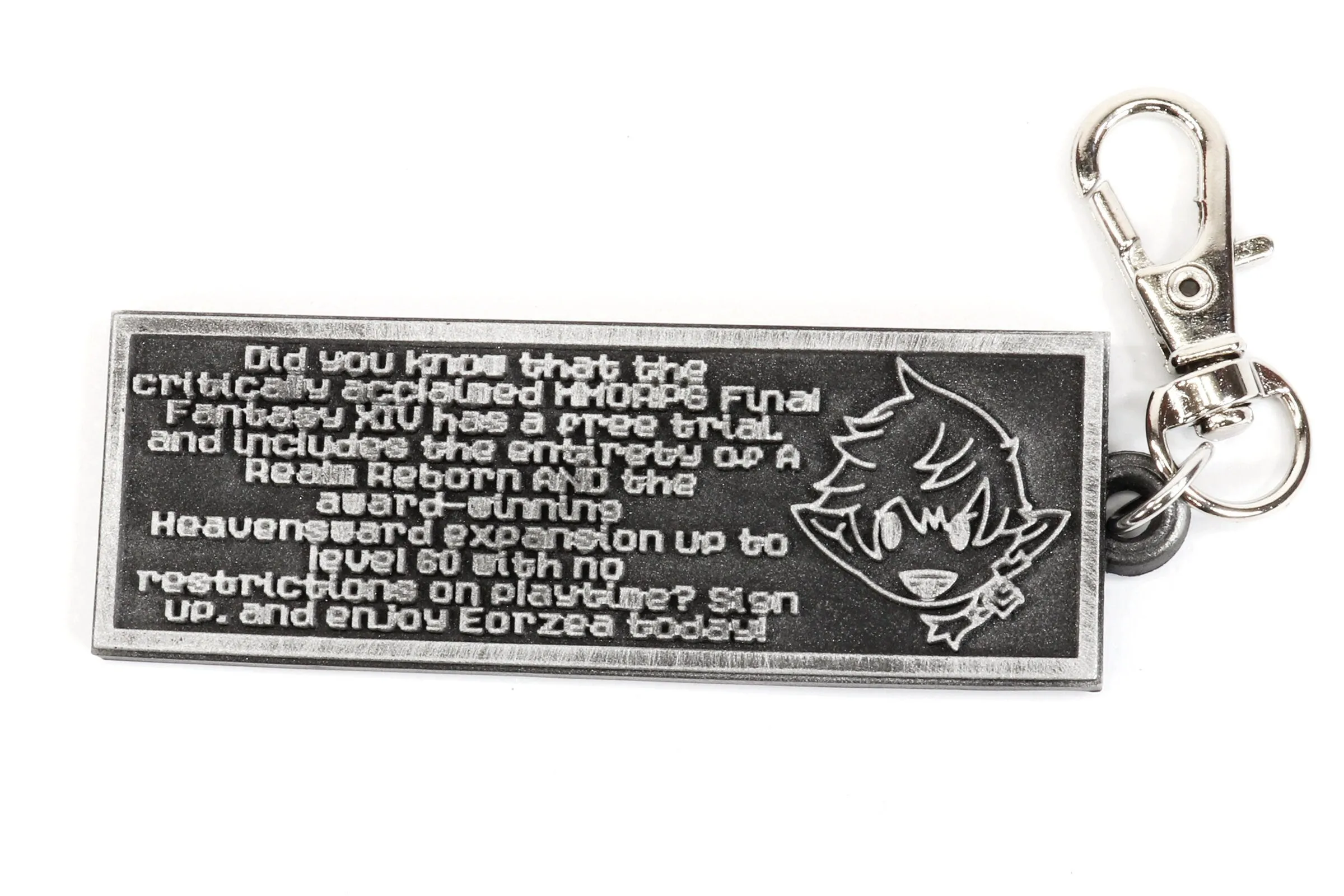 Critically Acclaimed Meme Keychain / Necklace - FFXIV