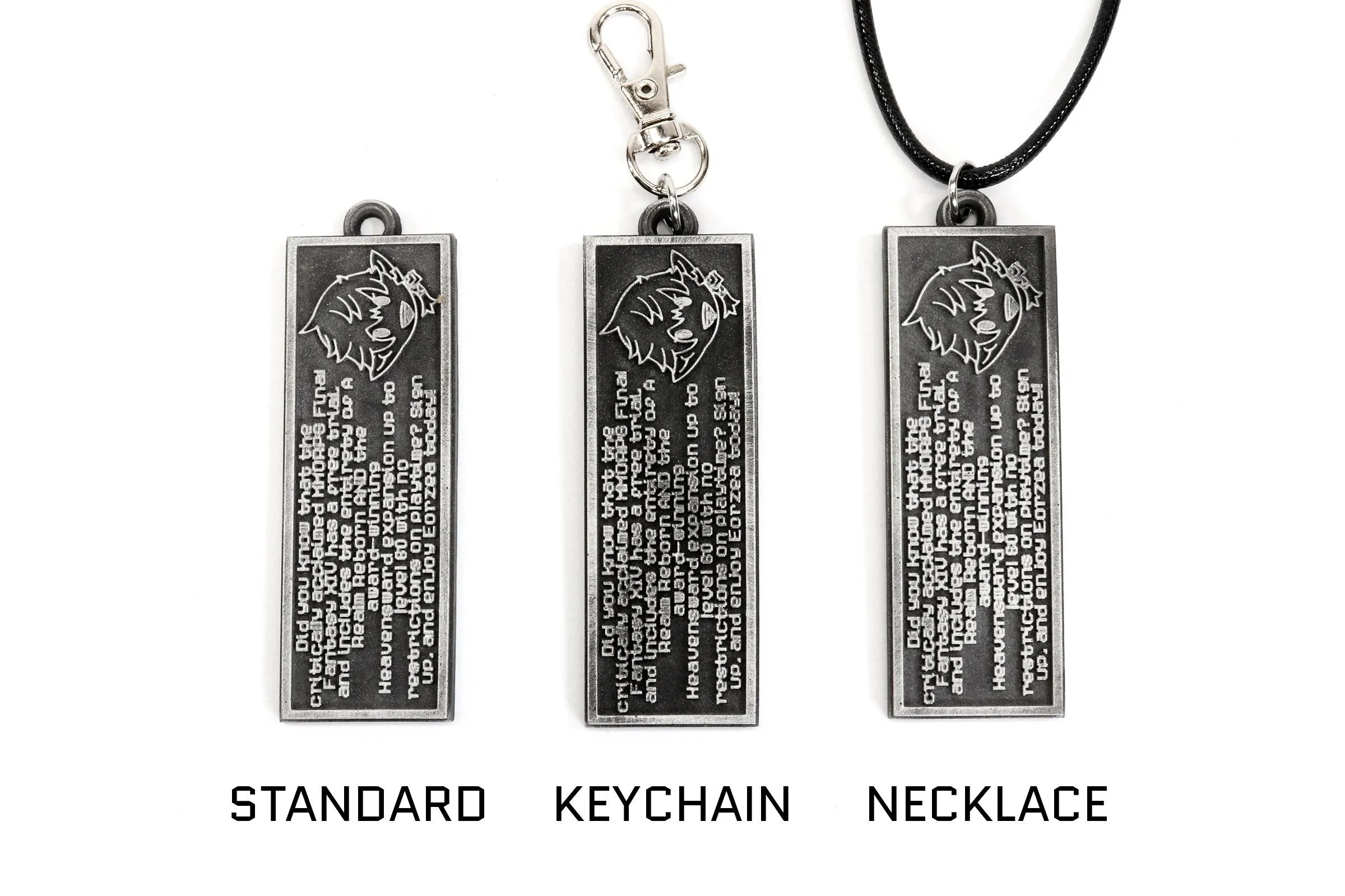 Critically Acclaimed Meme Keychain / Necklace - FFXIV