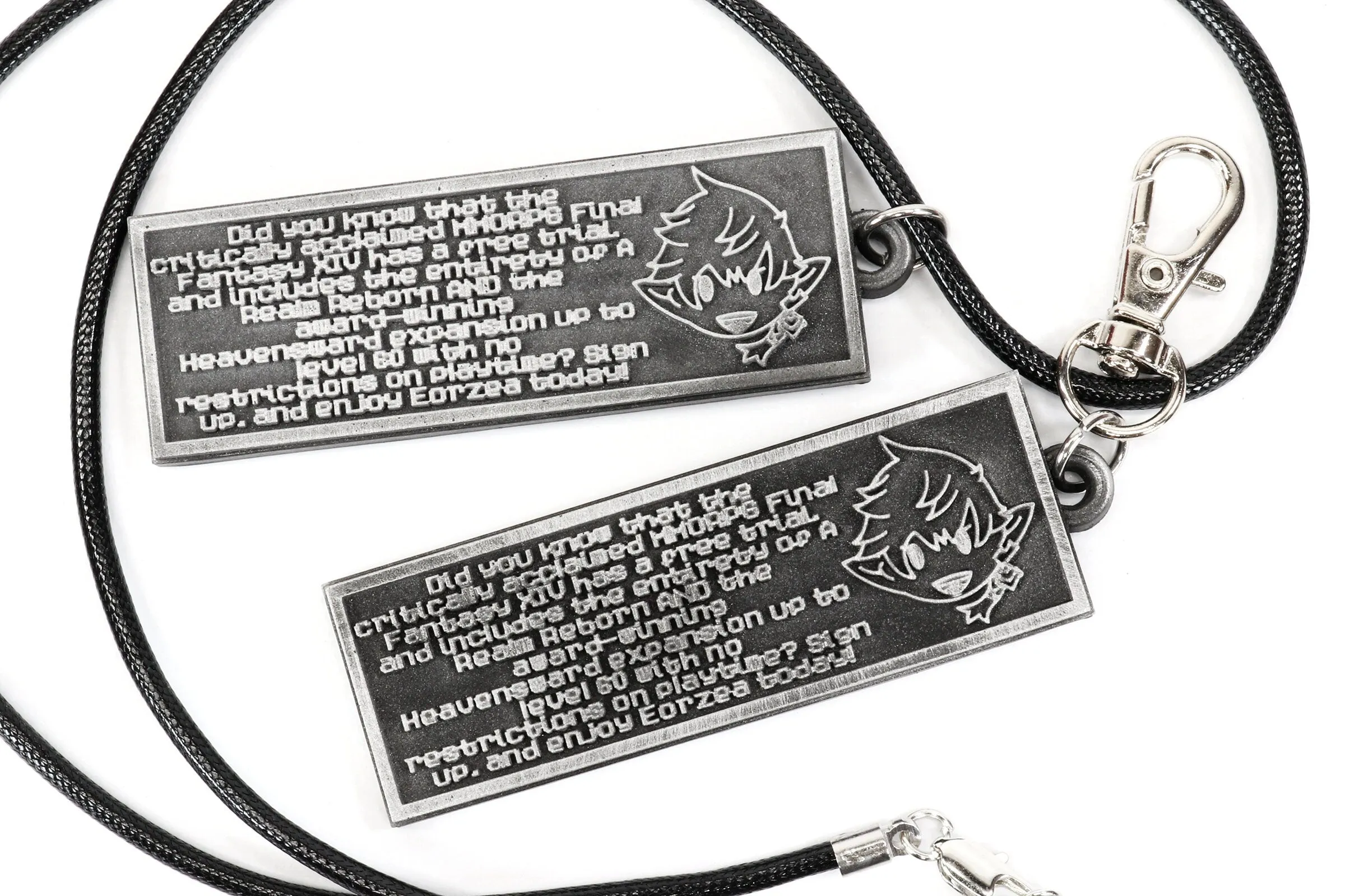 Critically Acclaimed Meme Keychain / Necklace - FFXIV